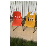 Two childï¿½s chairs