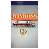 Winross    Stroudsburg ambulance company truck