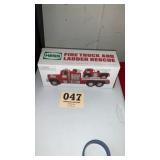 2015 Hess fire truck and ladder rescue