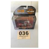 Die cast diecast Harley Davidson motorcycle