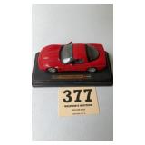 Die cast Burago 1997 Chevy Corvette