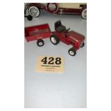 Snapper riding mower with cart