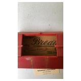 Feed bin made from cream cheese box