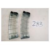 2 AGP ARMS 10RD CLEAR 12GA SAIGA MAGS