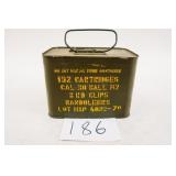 AMMO CAN 30-06, 192 ROUNDS,8RND CLIPS IN