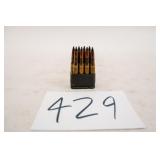M1 GARAND ENBLOC LOADED WITH 8RNDS OF BLACK TIP