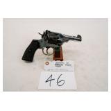 WEBLEY MARK VI 45 CAL REVOLVER, AS IS