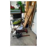 Reel mower and hedge trimmer