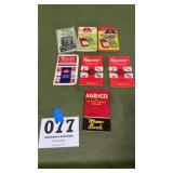 Vintage agricultural advertising memo books