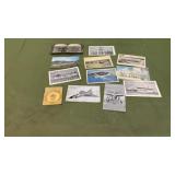 Military related postcards
