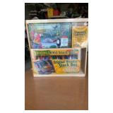 Original wooden box collector crayon set
