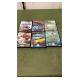 6 PS2 games, two without books