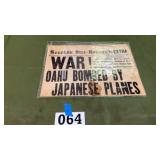 Honolulu star paper Pearl Harbor