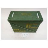 EMPTY 1500 ROUND 7.62 METAL AMMO CAN