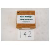 500 COUNT 38 CAL 160 GRAIN ROUND NOSE BAYOU BULLET