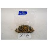 AROUND 300CNT OF PRIMED 9MM BRASS