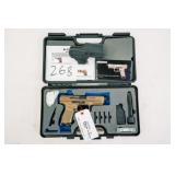 USED CANIK TP9 ELITE 9MM FDE THREADED AND OPTIC RE