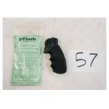 HOGUE N FRAME RUBBER REVOLVER GRIP