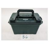 PLASTIC AMMO CAN WITH CHAMBER FLAG