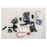 BOX OF AR15 MAGAZINE FOLLOWERS AND COVERS