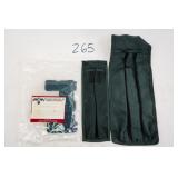 BLACKHAWK SHOTSHELL HOLDER, TWO UTILITY POUCHES