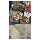 Lot of Christmas decorations