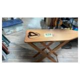 Decorative wooden heart ironing board