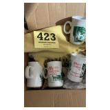 Union County buggy museum mugs, various years