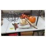 Lot of Halloween and Fall decorations