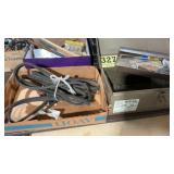 Tool box and jumper cables