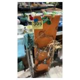 Folding chair and homemade decoration