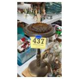 Mid-century modern ashtray and stand