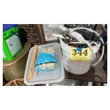 Container of extension cords