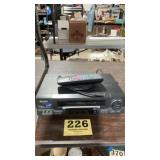 Sharp VCR and remote