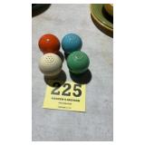 Fiesta salt and pepper shakers