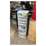 7 shelf plastic storage container