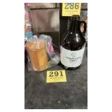 Bamboo oil diffuser and Carlisle brewery jug