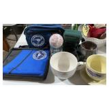 Mix lot- camera bag, other bags, mugs ect