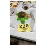 Speedy the turtle beannie baby