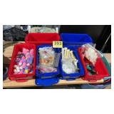 Cake top Decorations craft pom-poms lot of 6