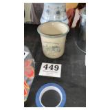 Freeburg fire Company, commemorative crock