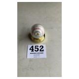 Jim catfish Hunter autographed baseball