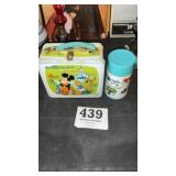 Walt Disney World vintage metal lunchbox with
