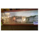 Framed country picture