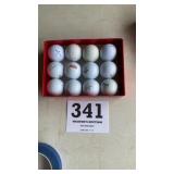 One dozen golf balls