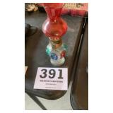 Miniature decorative oil lamp