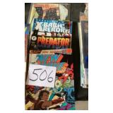 Comic books X-Men, Iron Man, predator and more