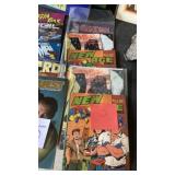 Comic books inquest, wizard, New Age and more