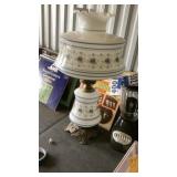 End  table lamp
