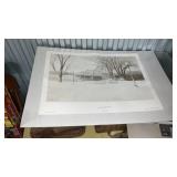 The Lewisburg Bridge, Bradley Shoemaker print